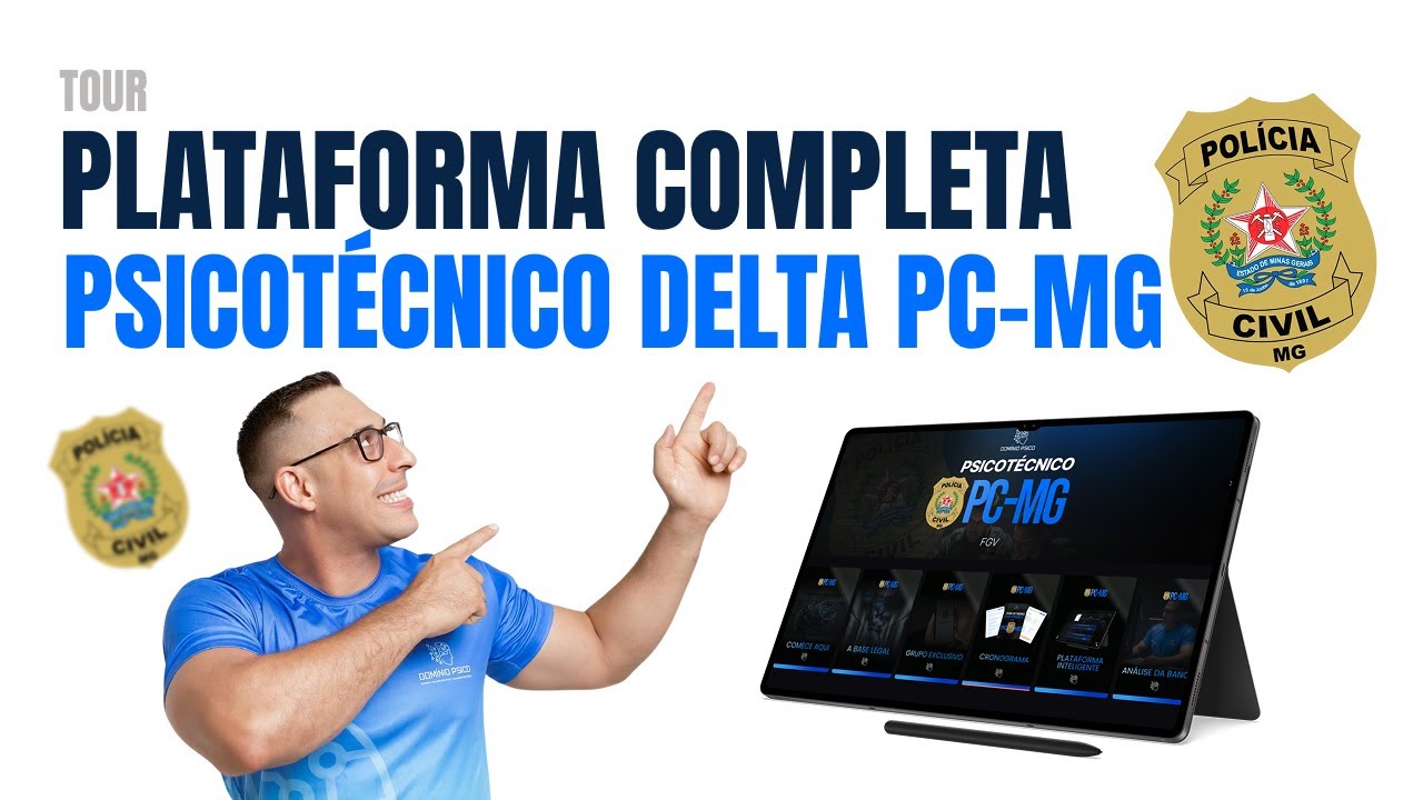 Como funciona o curso da PC-MG (DELTA)