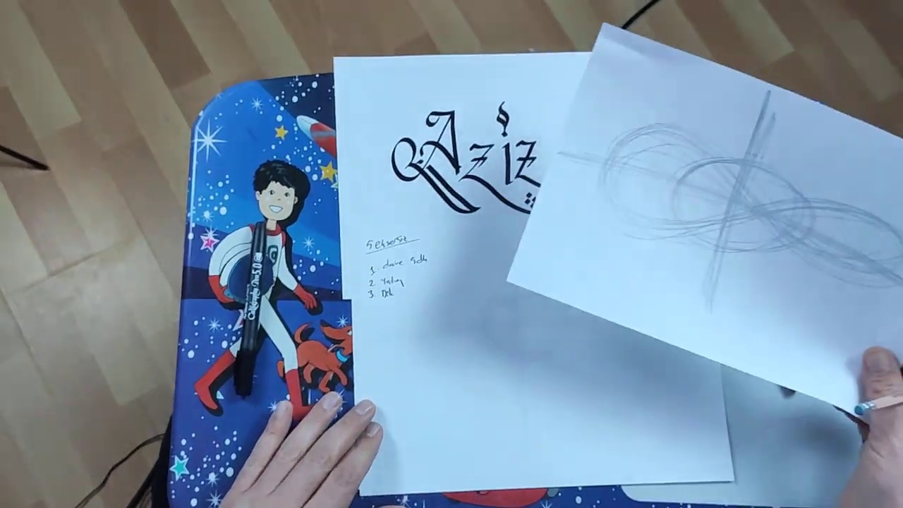 kaligrafi öğreniyorum ilk başlama, kağıt , kalem tutuşu caligrafi art