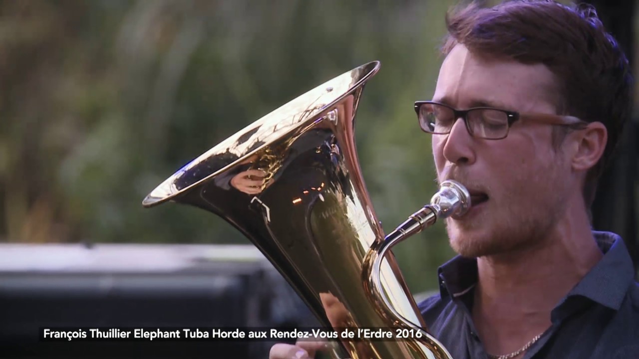 Concert de François Thuillier Elephant Tuba Horde, le 27 août 2016 aux Rendez-Vous de L'Erdre