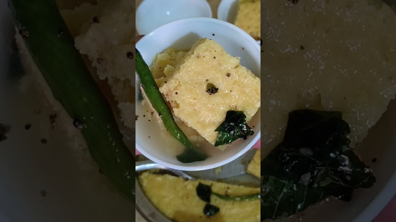Spongy Dhokla without Microwave | Khaman Dhokla Recipe | Quick Recipe #shorts #foodie