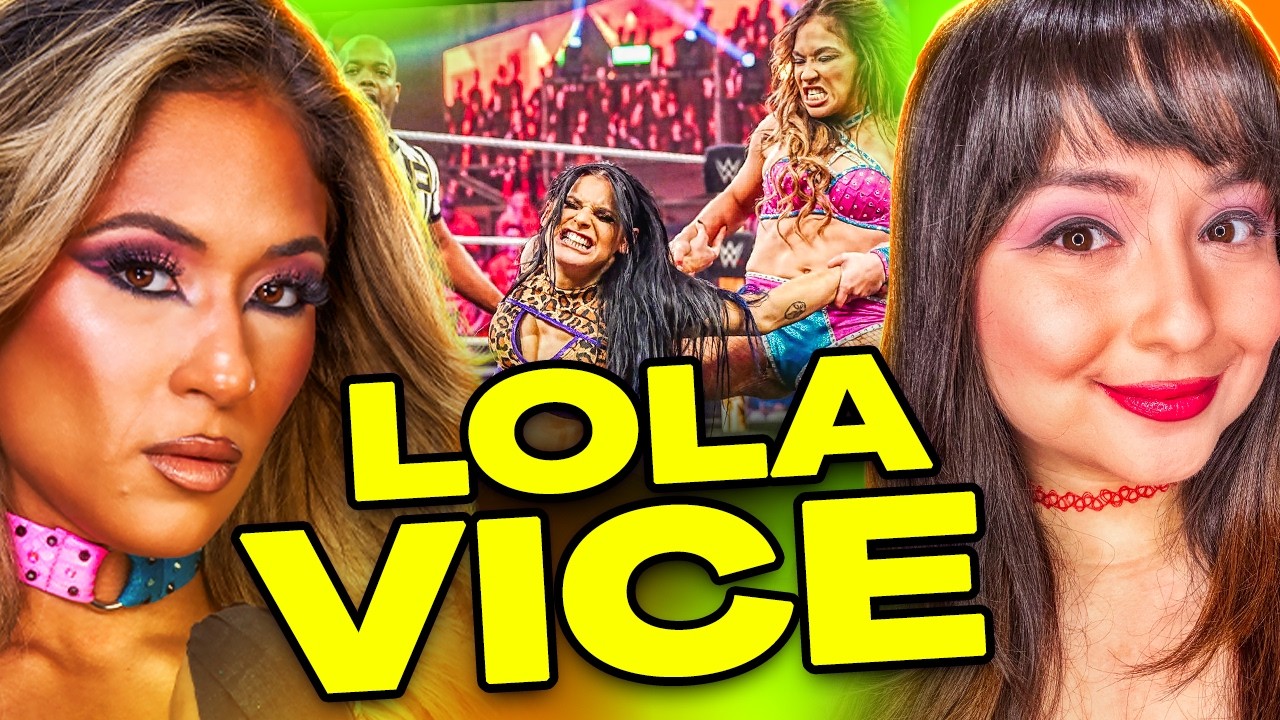 LOLA VICE ON WRESTLING IN MEXICO, ROYAL RUMBLE, LIFE IN WWE, DAMIAN PRIEST & MORE!