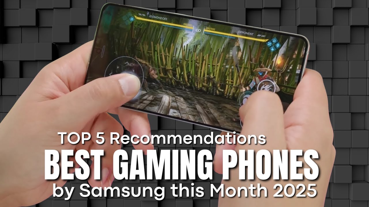 [Топ-5] Рекомендации лучших игровых телефонов Samsung в этом месяце 2025 года