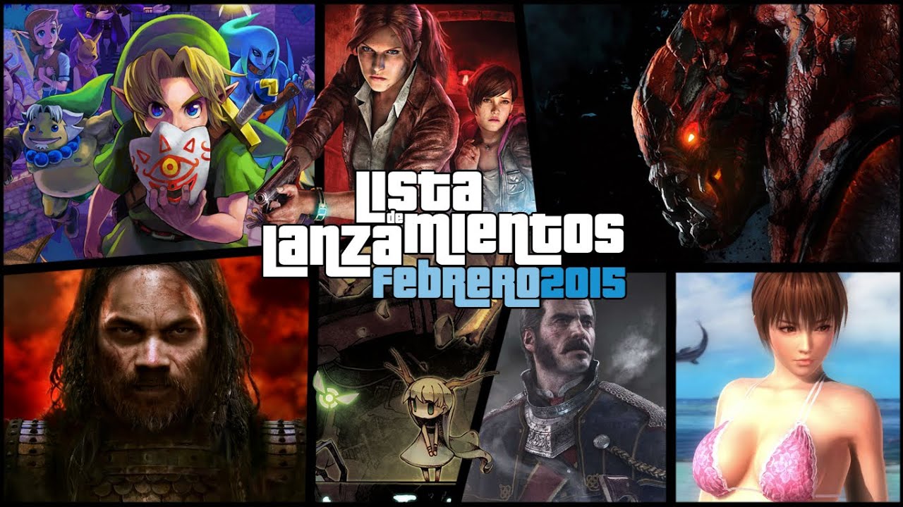 Lista de Lanzamientos: Febrero 2015