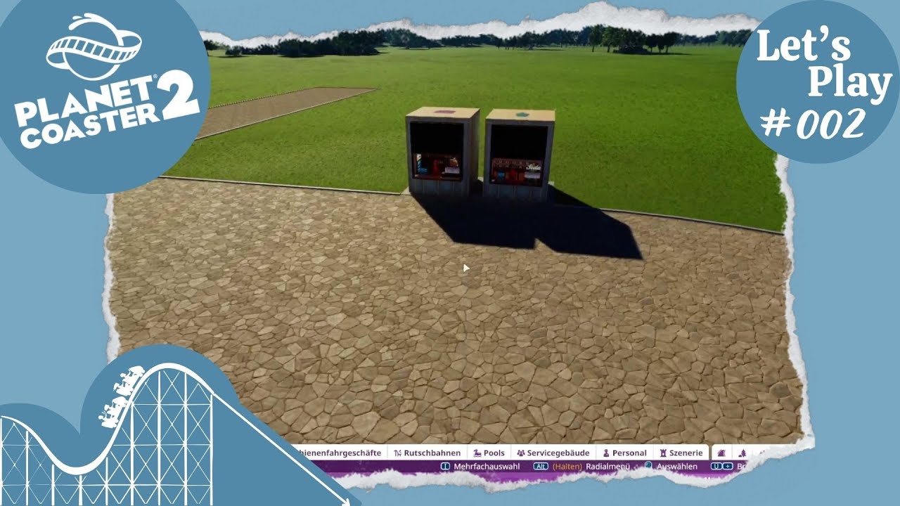 Planet Coaster 2 #002 Die ersten Shops