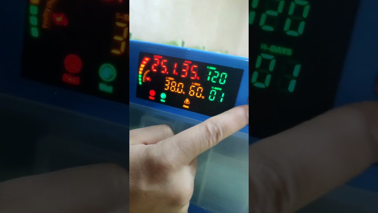 شرح برمجة فقاسات 64 و 128 بيضة التي تعمل بالنظام الالماني عالي الجودة (الجزء الثاني)