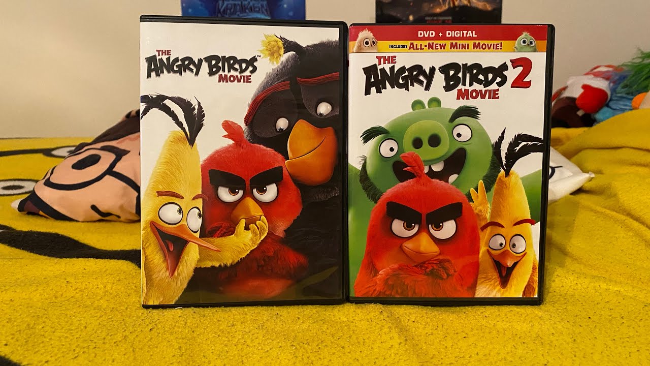 the angry birds movie 2016 DVD - the angry birds 2 movie 2019 DVD  