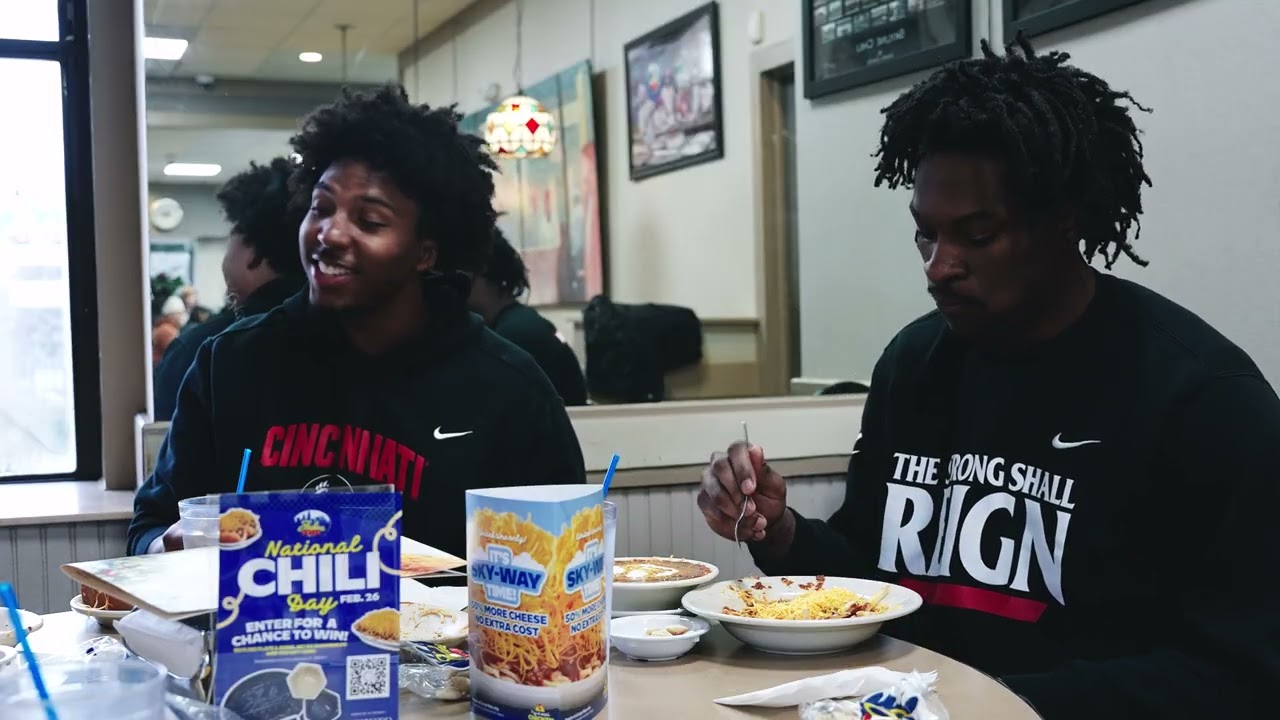 Cincinnati Football Tries Skyline on National Chili Day