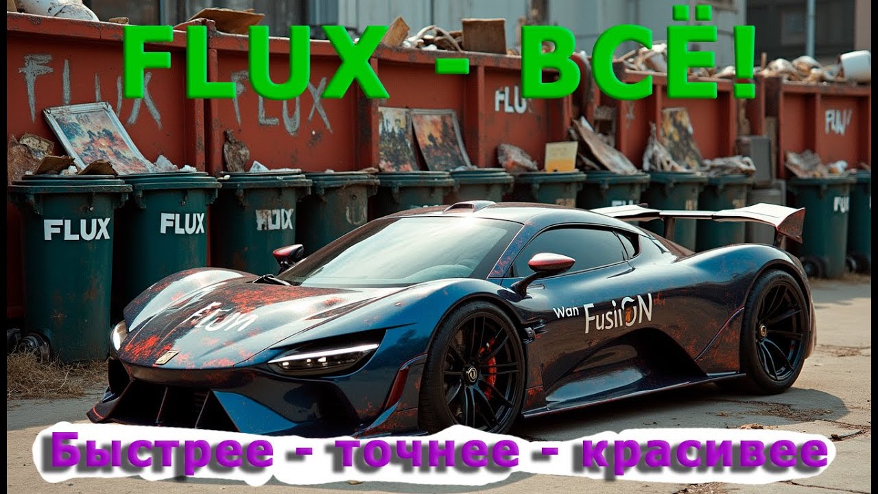 Flux - всё! | Генерируем картинки на WAN FusionX