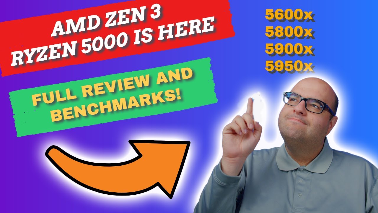 AMD Zen 3 Ryzen 5600x, 5800x, 5900x, 5950x REVIEW AND BENCHMARKS
