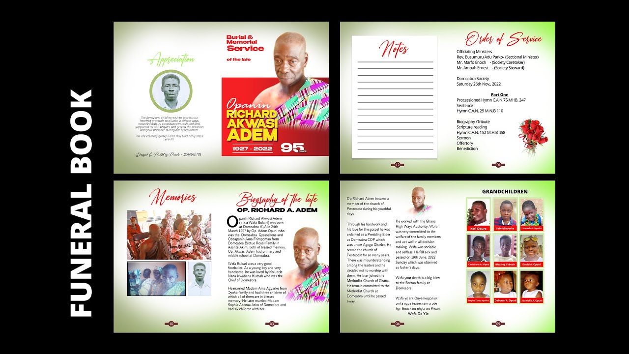 Funeral Book Design for Beginners 2023