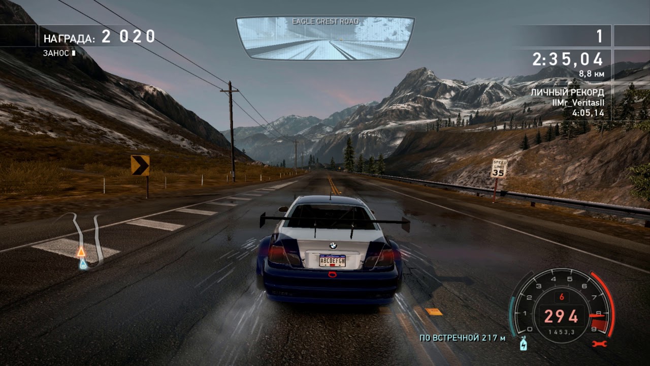 NFS HP2010 The Art Of Driving |BMW M3 GTR| 2160p60 (4k)