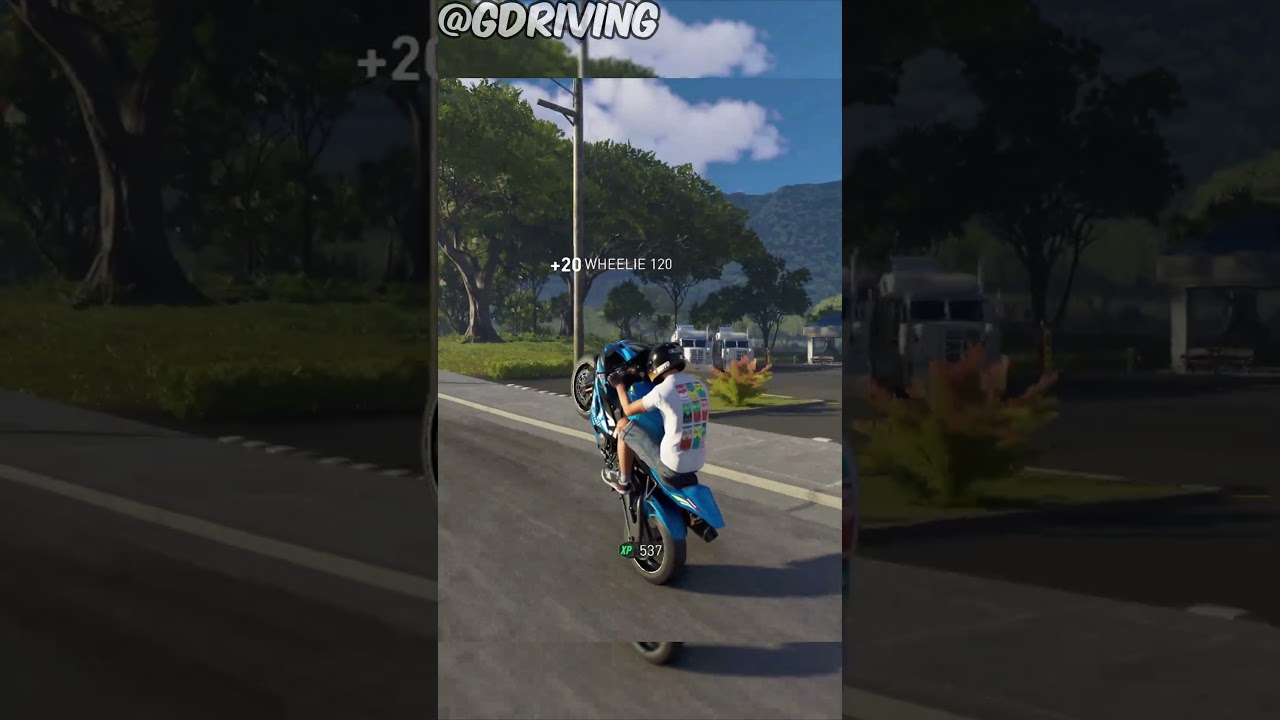 Wheelie with SUZUKI GSX R1000 - The Crew Motorfest