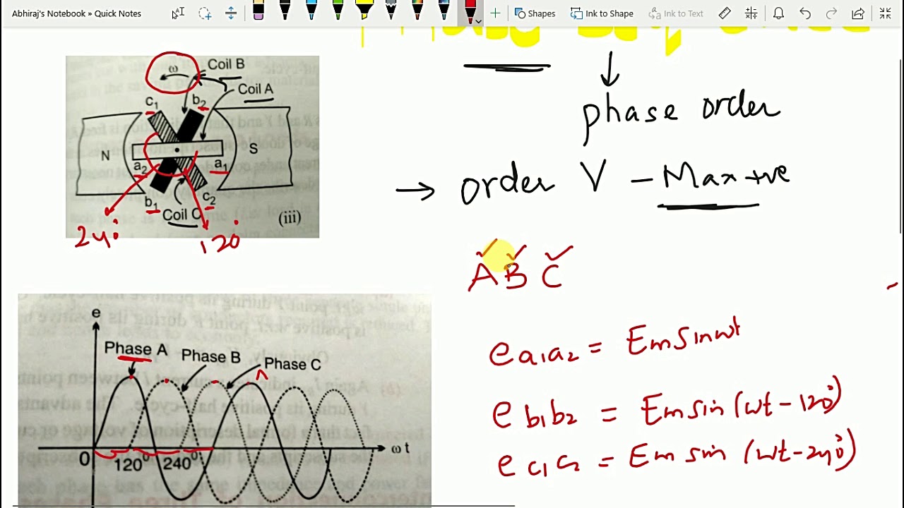 Phase Sequence - How to determine it ??