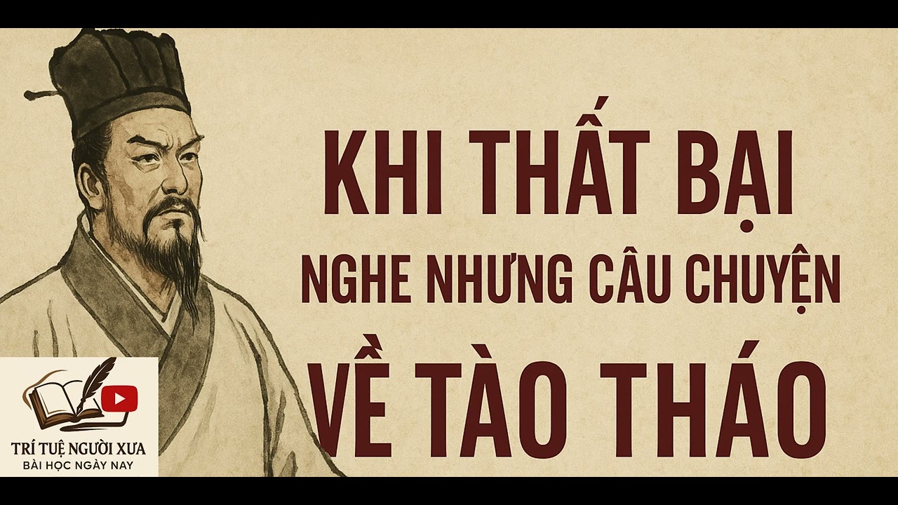 Khi thất bại nghe những câu chuyện về tào tháo
