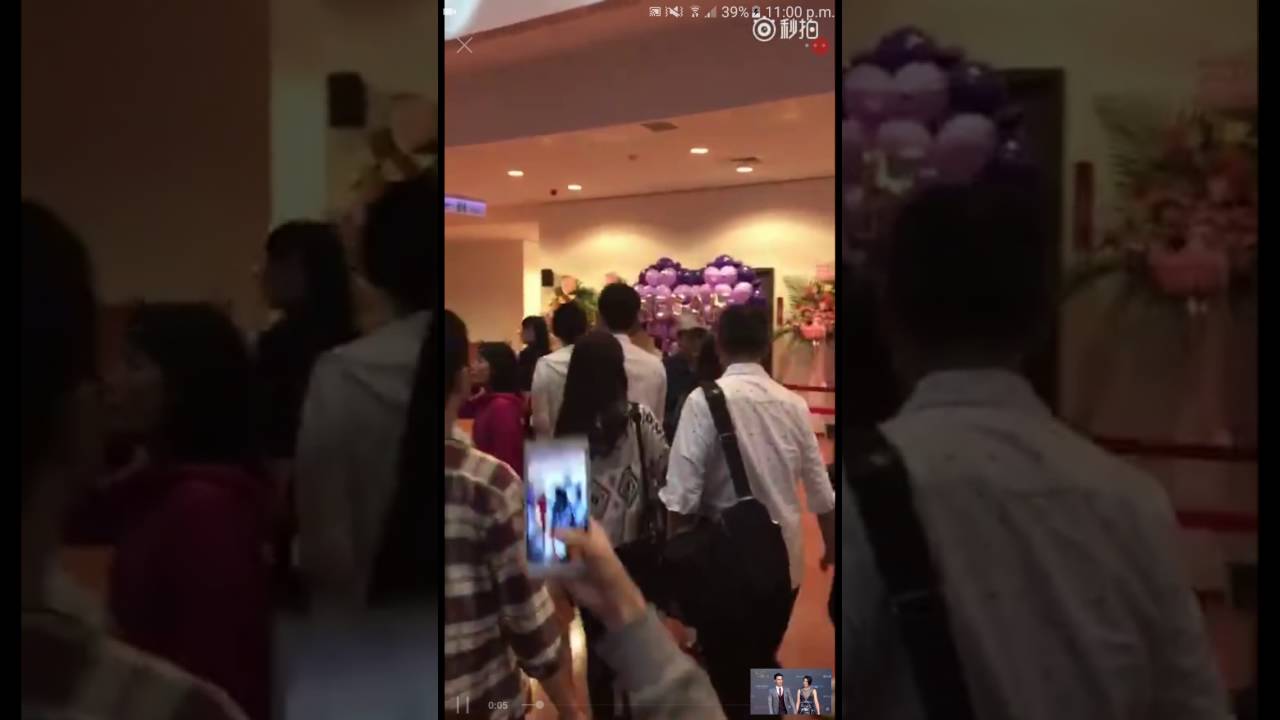 陈楚河探班赖雅妍(天天想你 音乐剧10.10.2016)