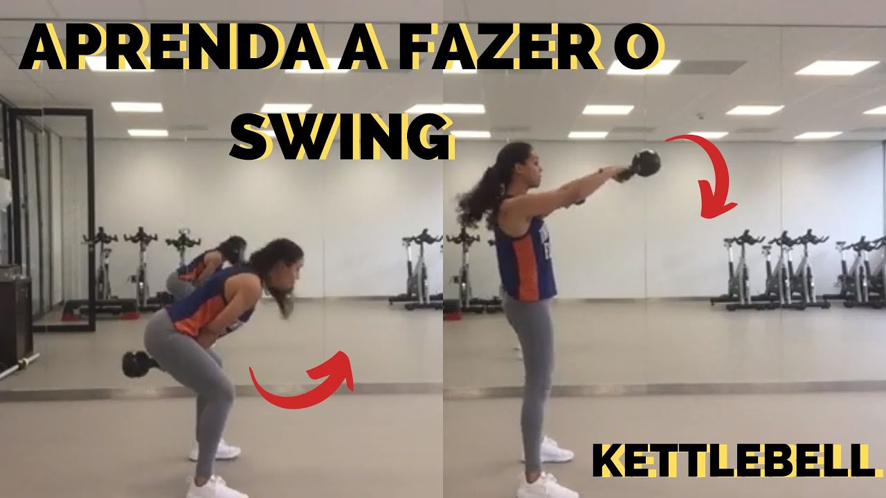 Como fazer o Swing com Kettlebell? Passo a passo.
