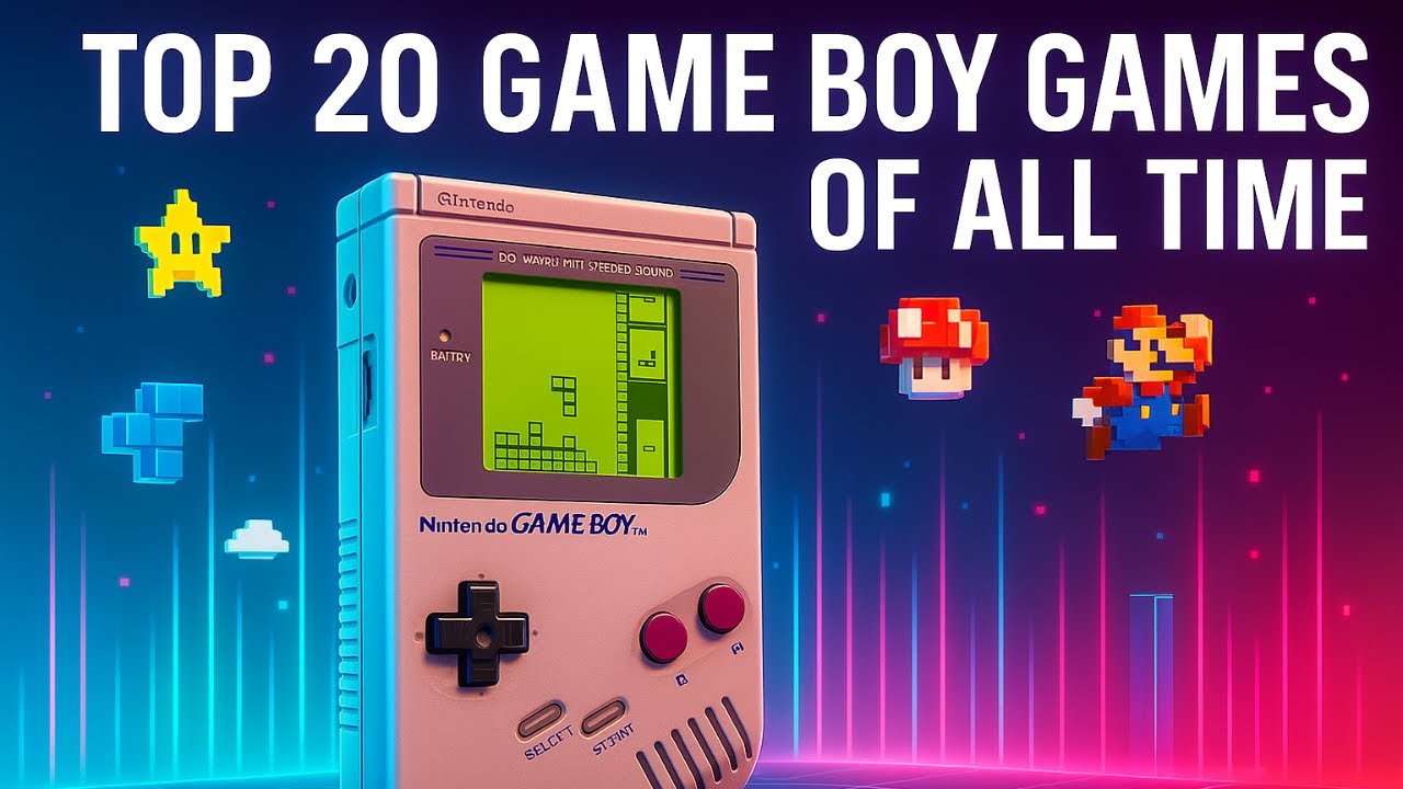 Top 20 Game Boy Games of All Time 🎮 | Legendary Classics You Must Play!