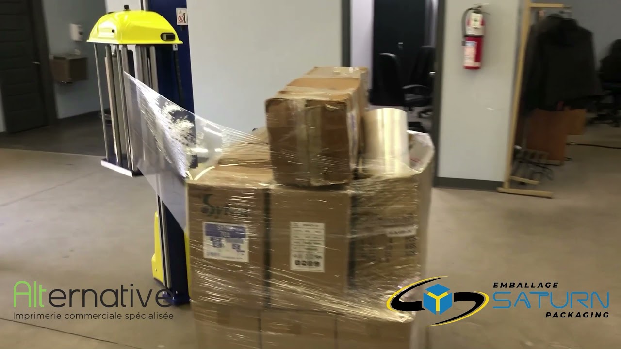 ROBOWRAP film &eacute;tirable solution /  ROBOWRAP STRETCHWRAPPER solution!