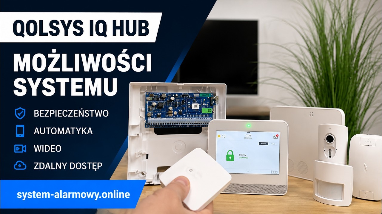 Qolsys IQ Hub - możesz mieć wszystko co chcesz: alarm, automatyka i wiele więcej