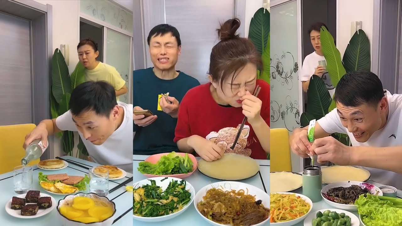 Trending 🔥 Funny Husband Wife Eating Challenge|| Comedy 🤣🤣 || Pranks 😆