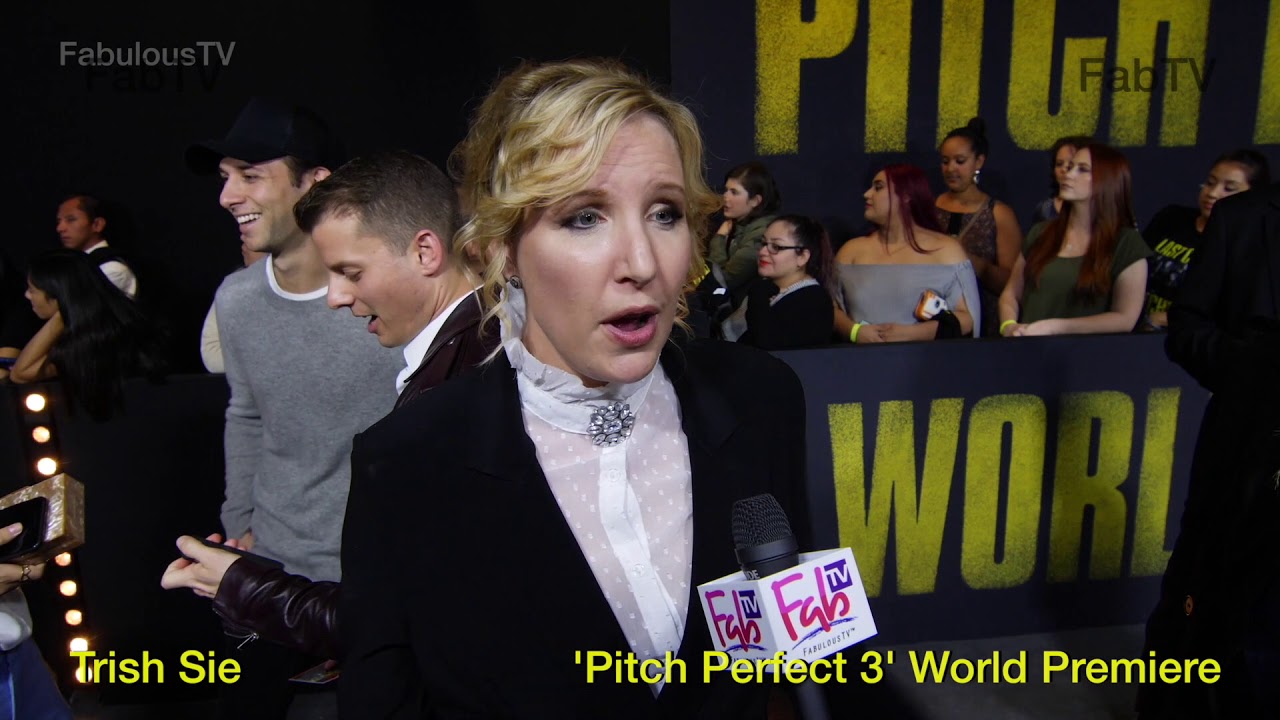 Director: Trish Sie at the 'Pitch Perfect 3' World Premiere on FabTV