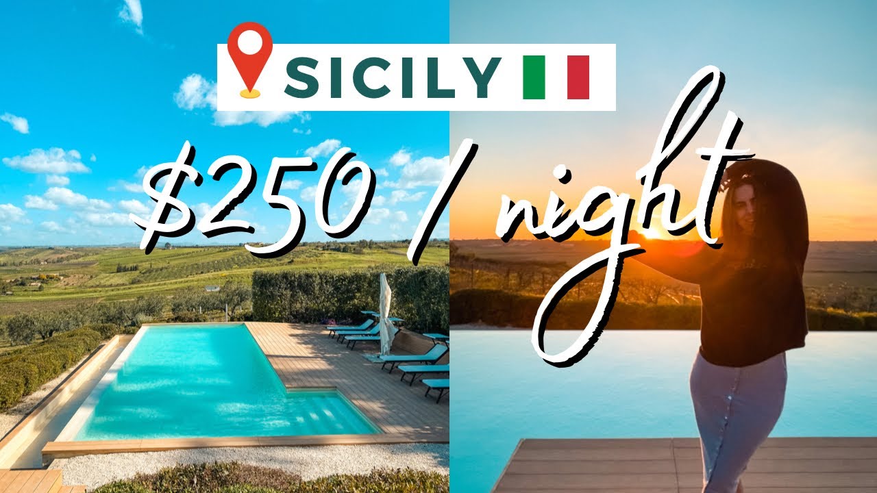 YOU CAN RENT A WHOLE VILLA FOR $250 IN ITALY | Sicily Villa Tour | Italy Travel Vlog 2025 4K