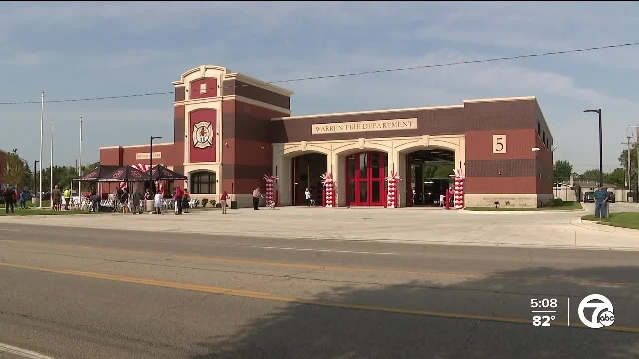 Warren celebrates opening of new $8.2 million fire station to improve response times