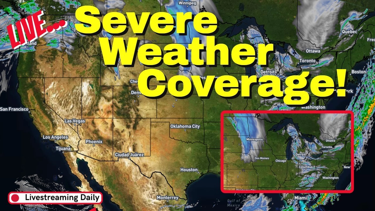 Major Warm-up on it's Way! - Severe and Winter Weather Coverage