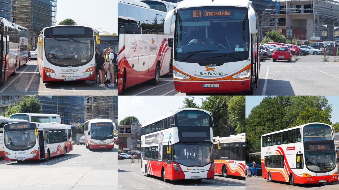Buses and Coaches at Drogheda Bus Station (18/7/22).