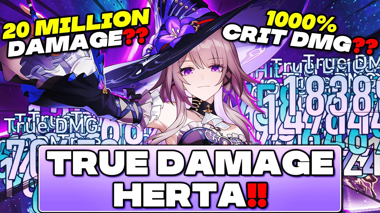 THE Herta is CRACKED AF with True Damage!!! | Honkai Star Rail