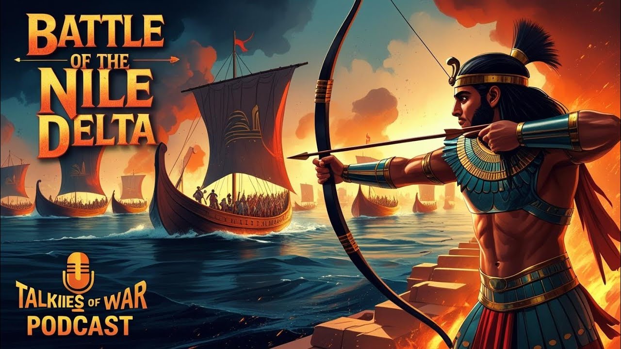 Battle of the Nile Delta &ndash; Egypt's Greatest Naval Ambush episode 3 | Talkies of War Podcast