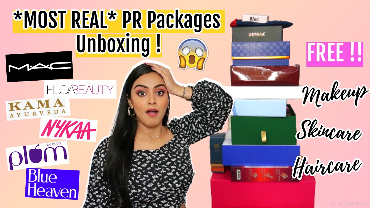 *MOST REAL* PR Packages Unboxing | Behind The Scenes of Working With Brands, Collabs Reality & More