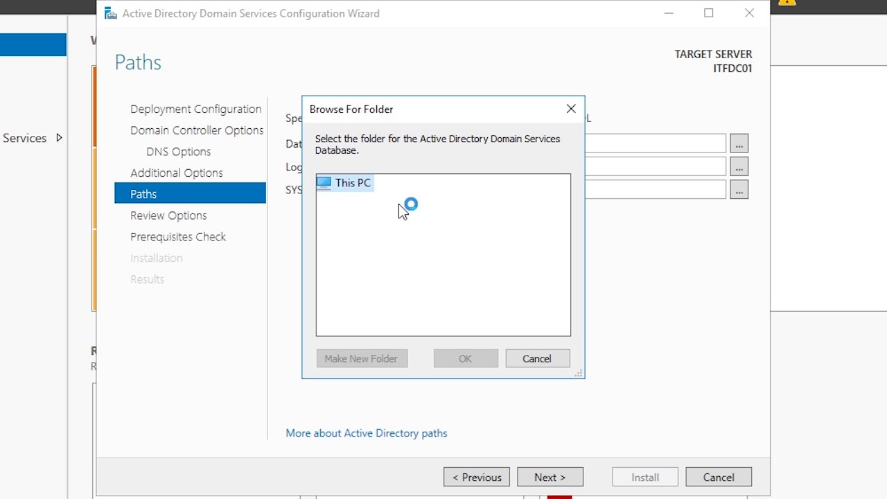 How to install Active Directory (AD DS) and build a Domain Controller