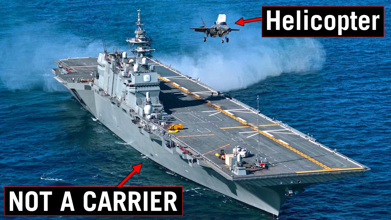 Japan’s “Not an Aircraft Carrier” Strategy Explained