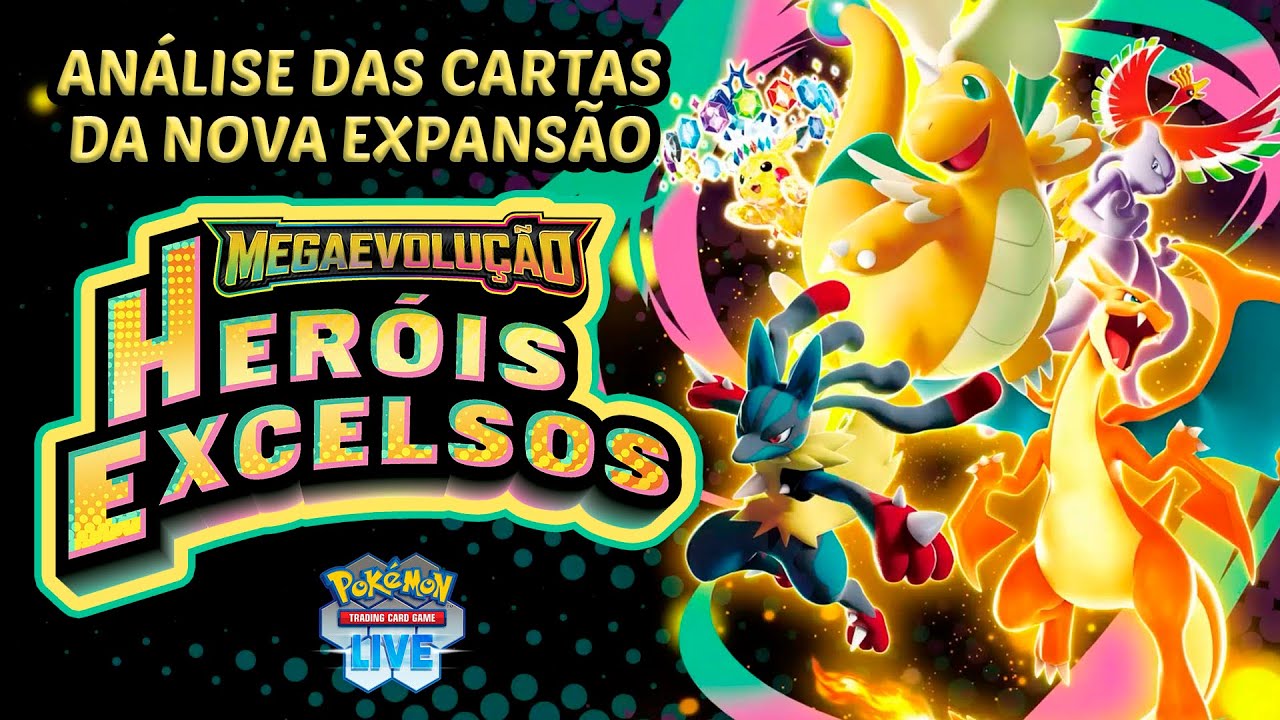 Análise das Cartas da Nova Expansão Heróis Excelsos do Pokemon TCG Live