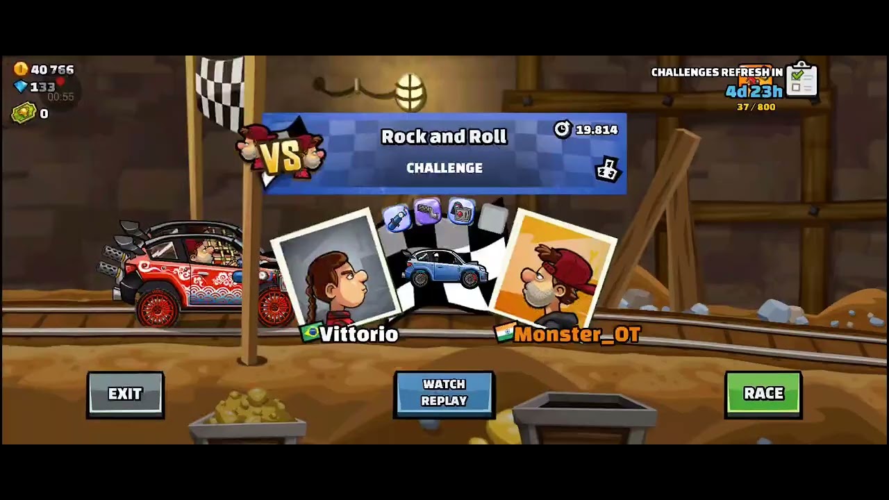 Trying to beat challenge in one drive #hcr2gameplay 