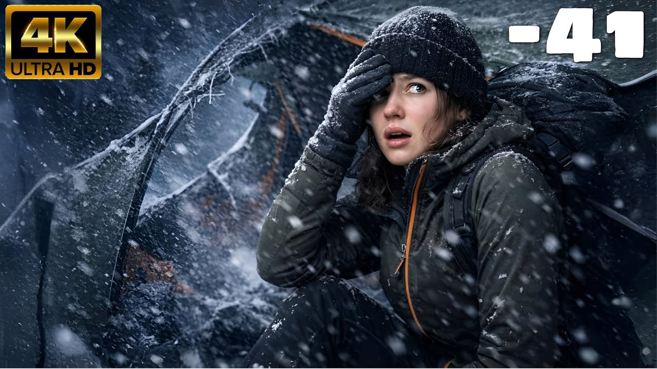 This Snowstorm Destroyed My Tent ❄️⛺ Surviving the Night Alone 😨