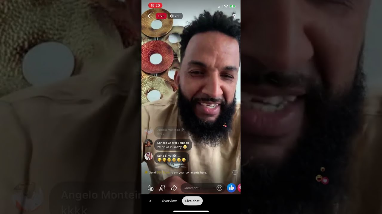 Live sebah  frustadu 😂 ta manda jailson boca ( ze crica)😱