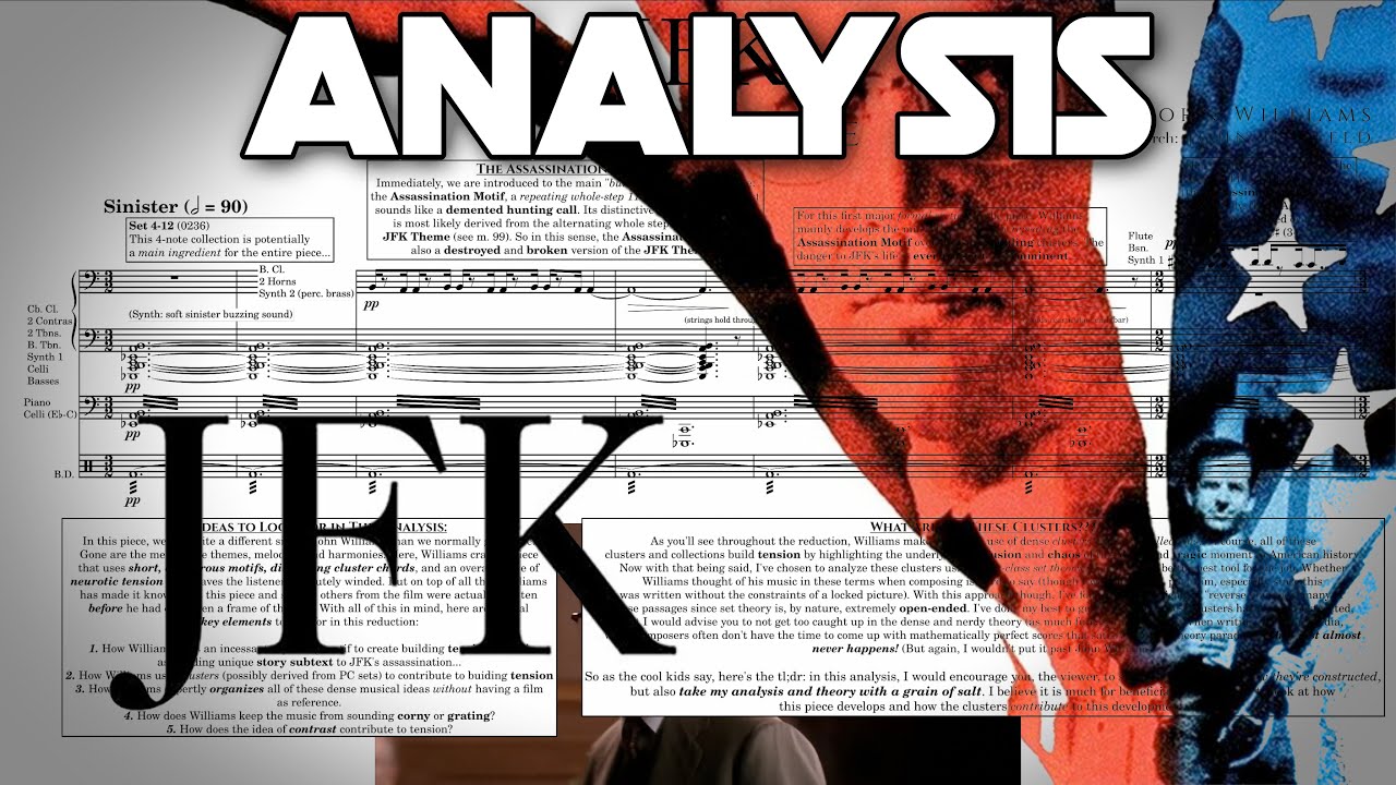 JFK: "The Motorcade” by John Williams (Score Reduction and Analysis)
