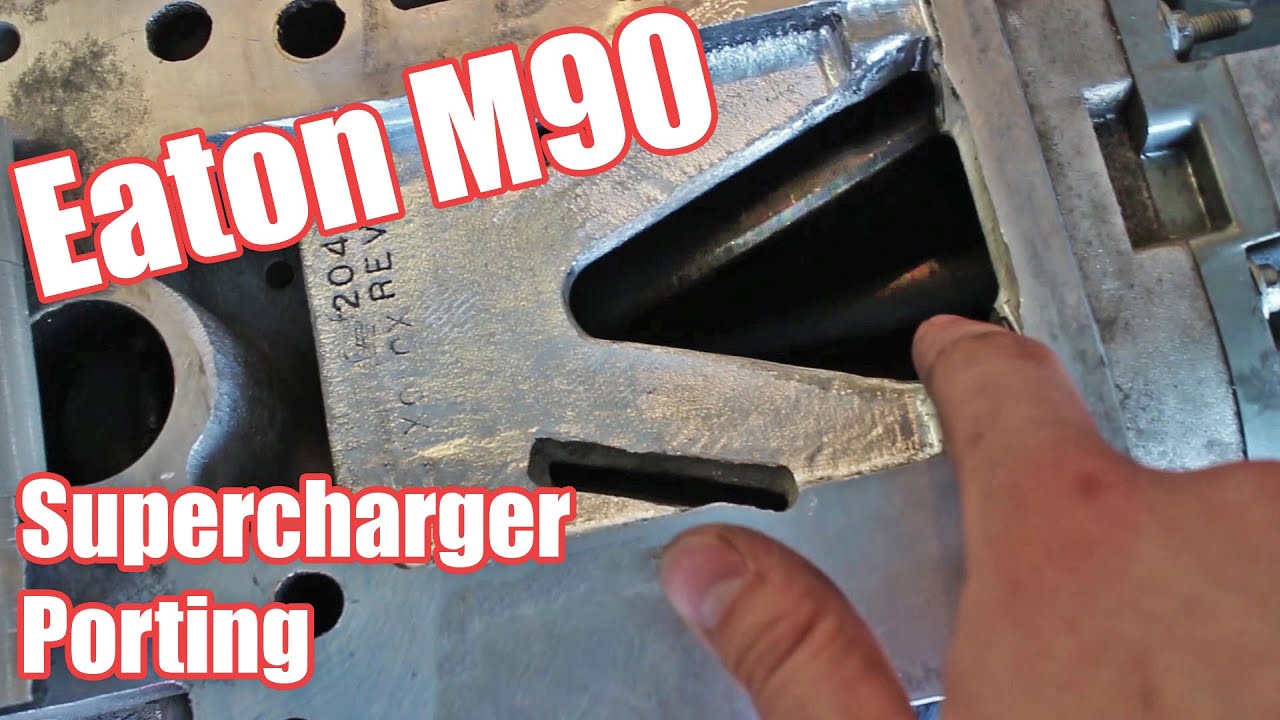 Porting our Eaton M90 Supercharger For Project F (L67 Supercharged Camaro Build!)