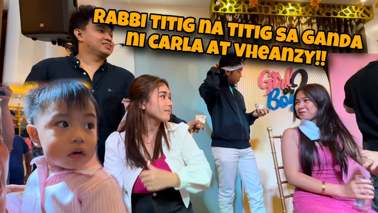 RABBI SOBRANG NABIGHANI SA GANDA NI KALINGAP ANGEL CARLA AT VHEANZY