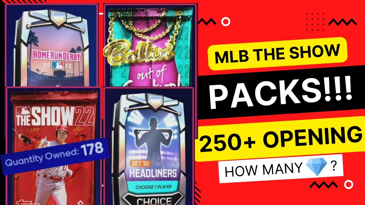 MLB The Show 22 Flash Sale - HUGE Pack Opening!