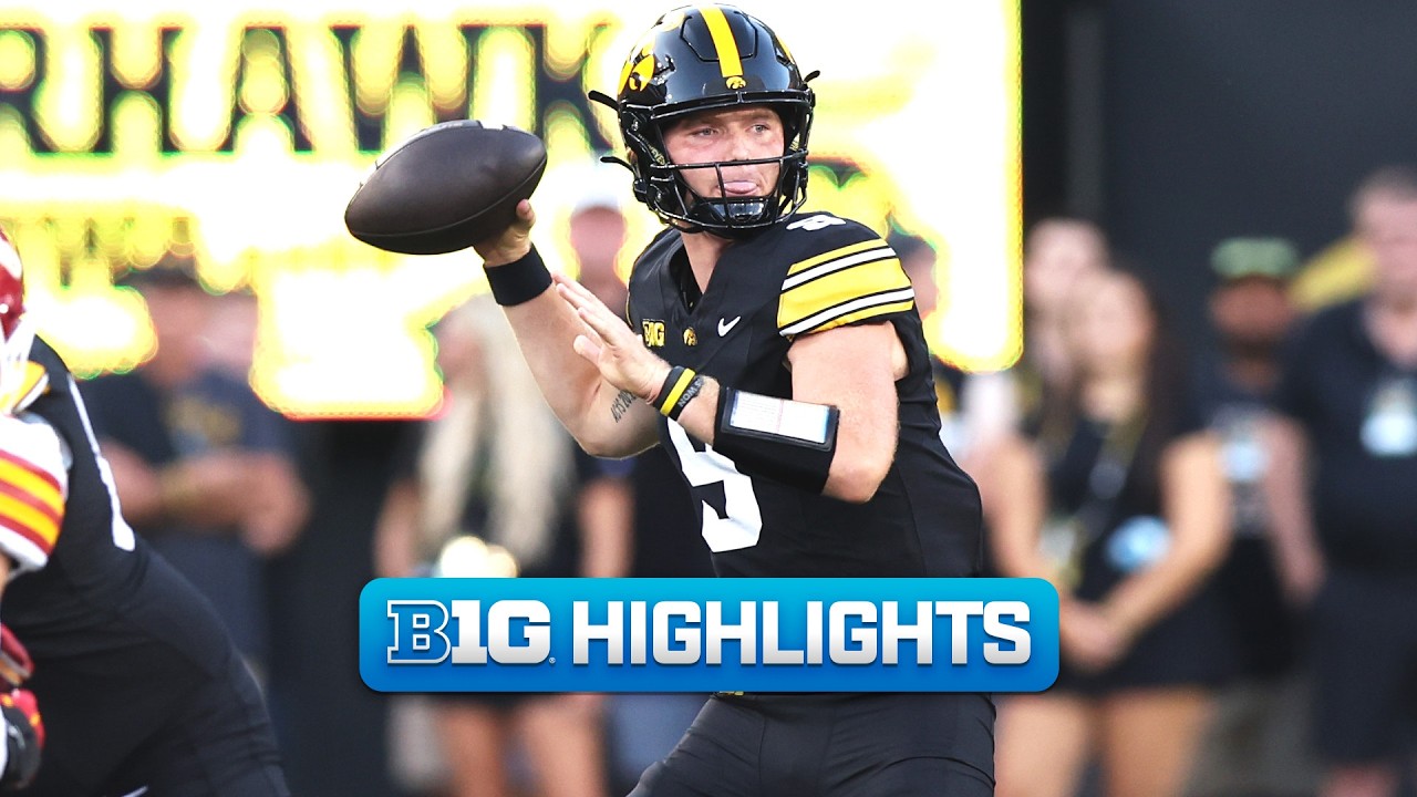 Iowa State at Iowa | HIGHLIGHTS | Big Ten Football | 9/12/2026