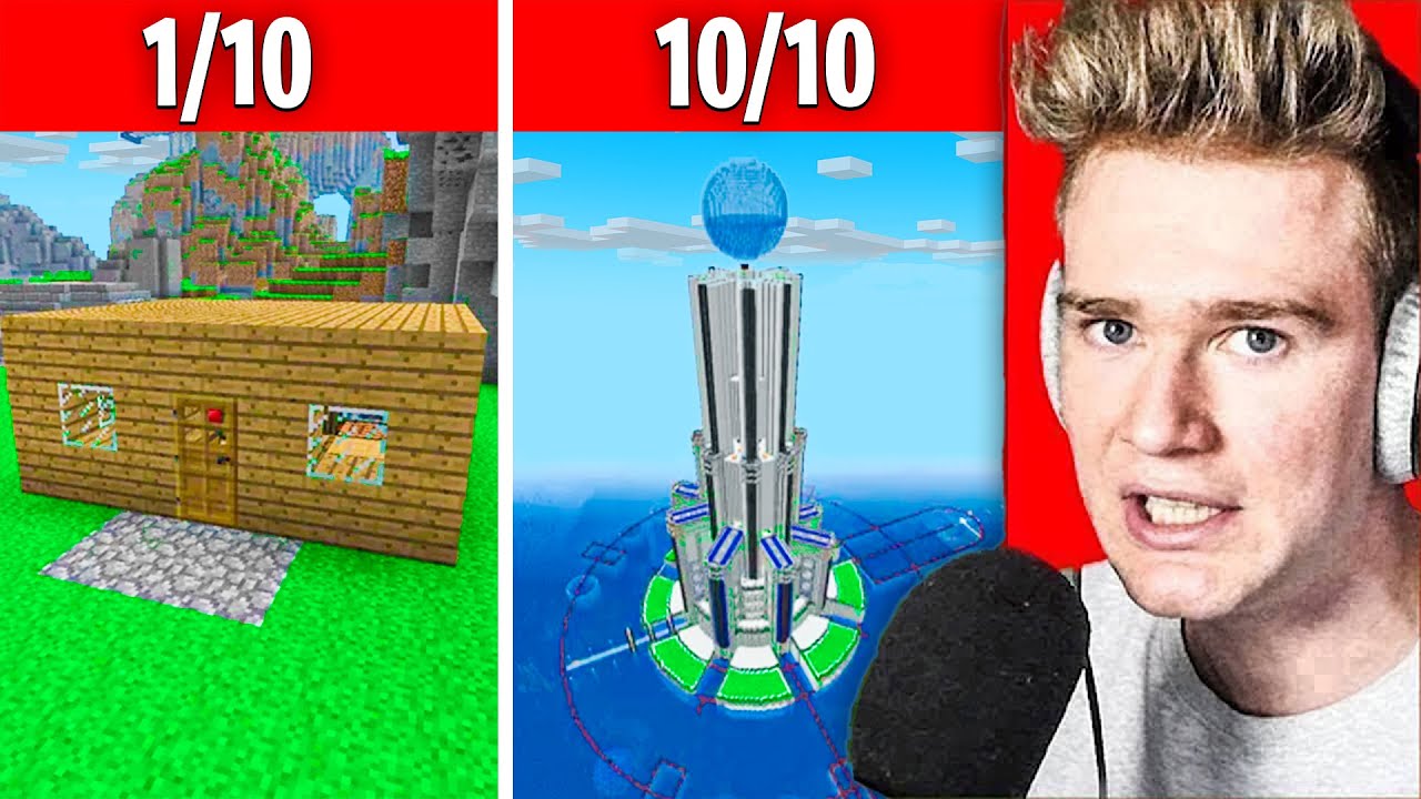 OCENIAM BAZY WIDZÓW OD 1 DO 10 | Minecraft Extreme