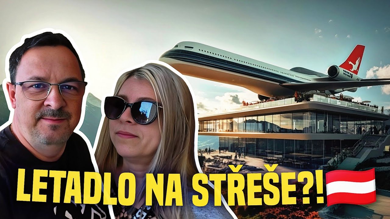 Hotel s LETADLEM na střeše 🇦🇹 kdo tohle vymyslel?!😬