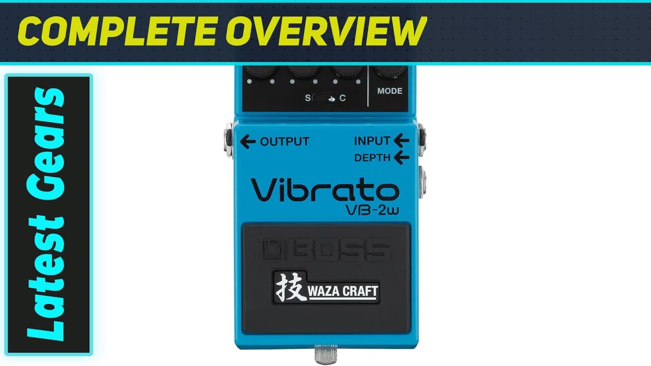 Boss VB-2W Waza Craft: The Ultimate Vibrato Pedal?