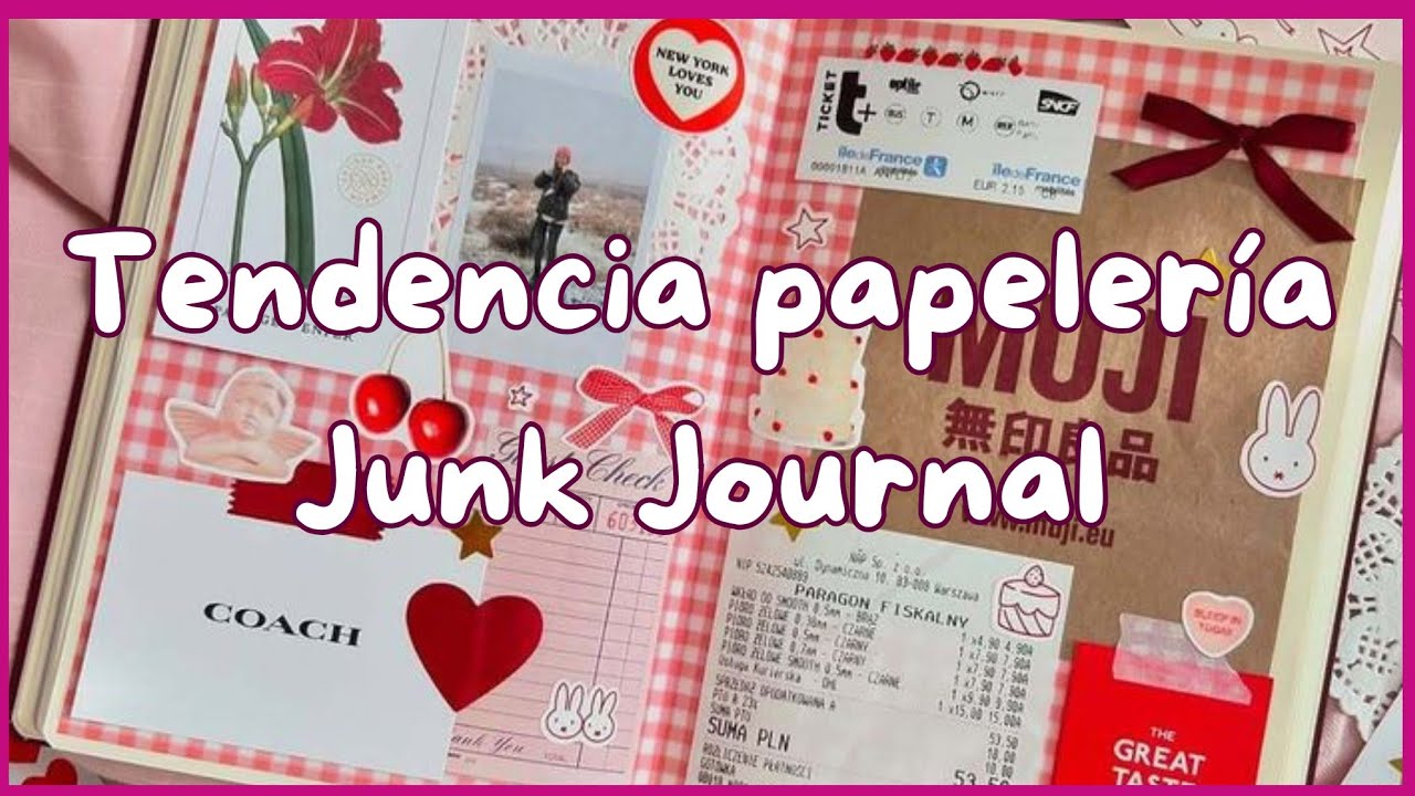 ¿Qué es un Junk Journal? ✂️ Cómo empezar desde cero y crear sin reglas
