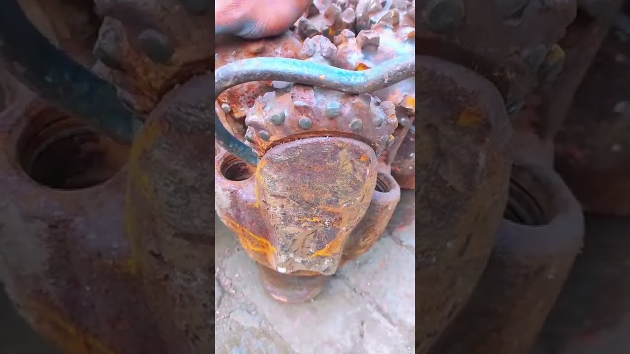 Disassembly and recycling of waste drill bits Good tools and machinery make work easy
