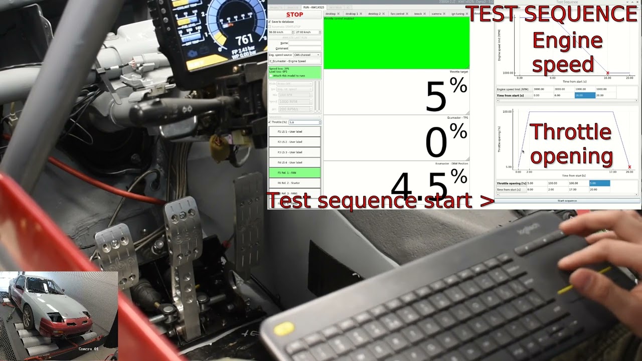 2JZ Throttle control via CAN bus with EMU Black and DC1 dyno controller