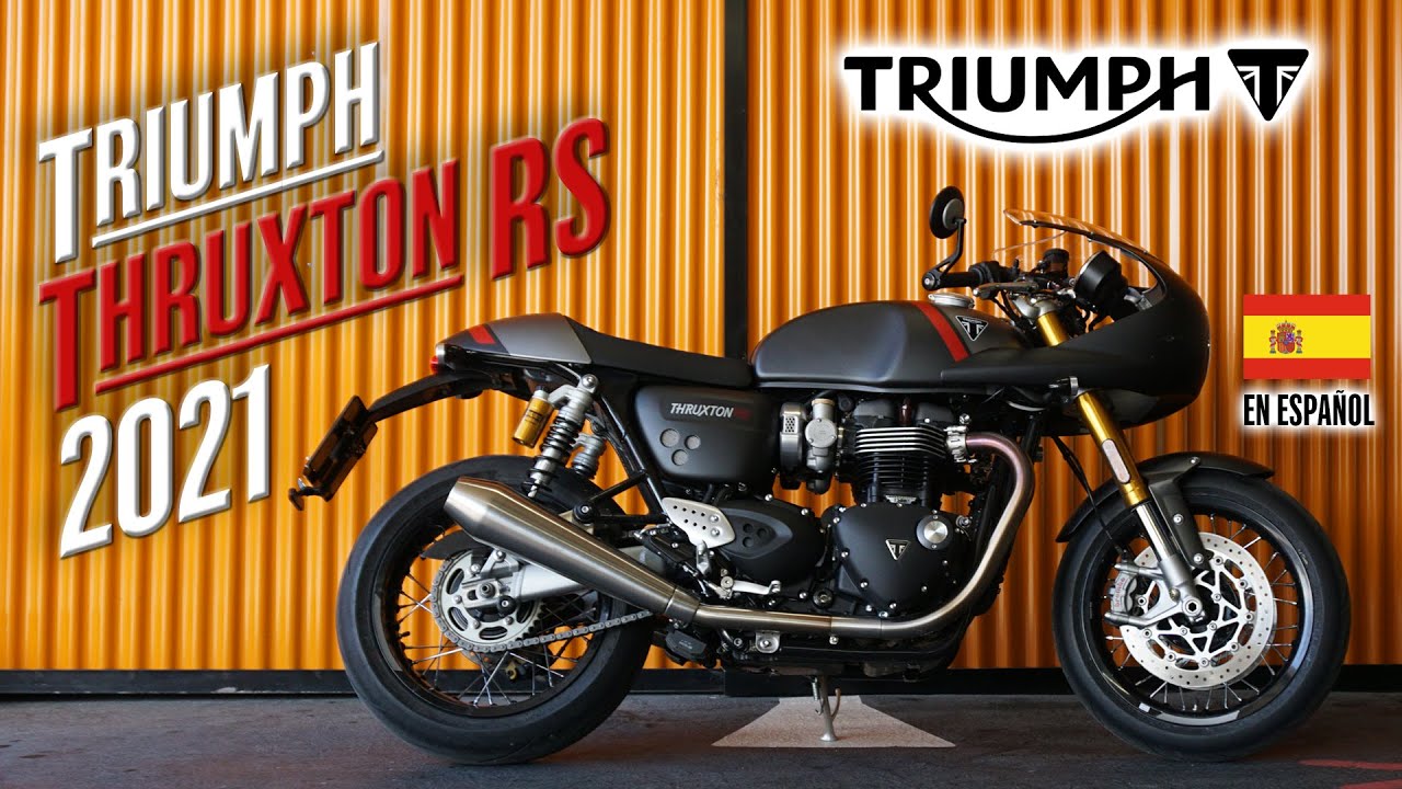 🏍 #Triumph Thruxton RS - Prueba y opinión.